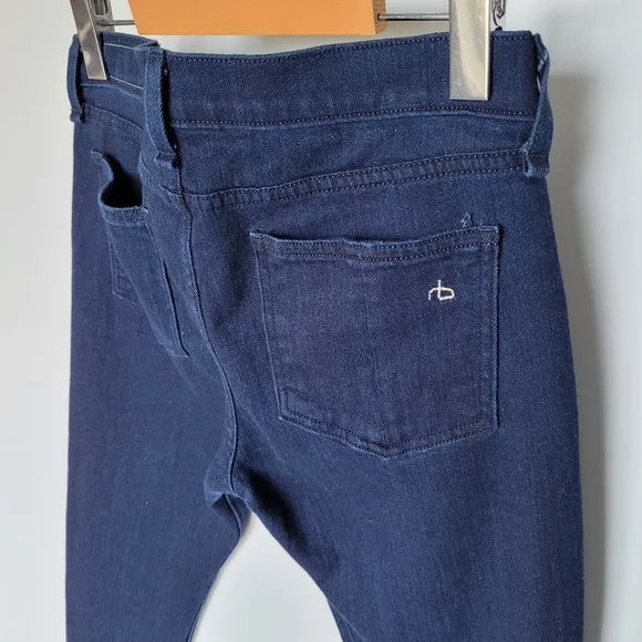 rag & bone Capri Jeans in Indigo - Picture 4 of 8